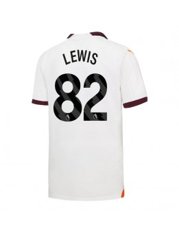 Manchester City Rico Lewis #82 Auswärtstrikot 2023-24 Kurzarm